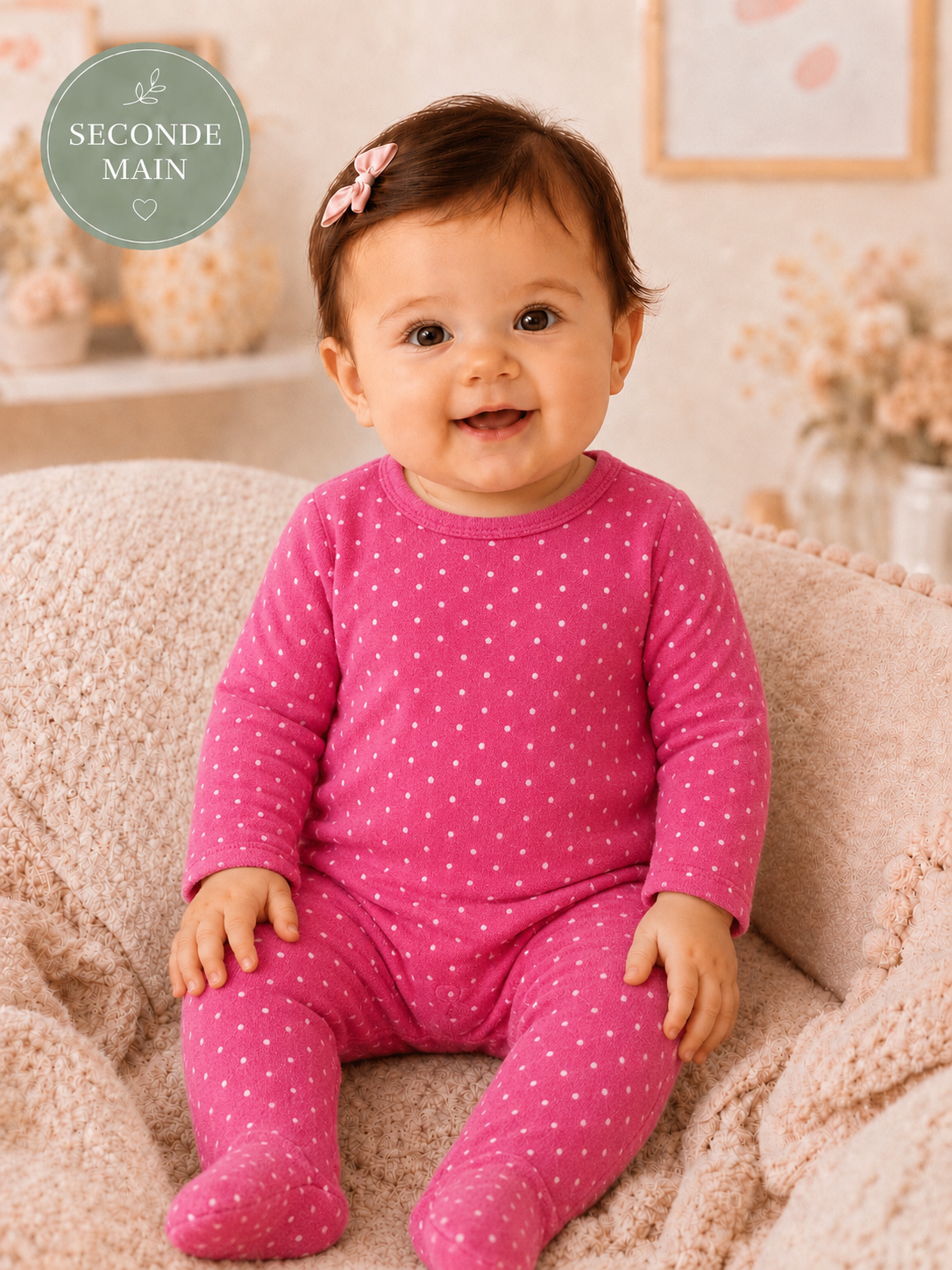 Pyjama bébé fille KimBaloo Taille - 3 mois