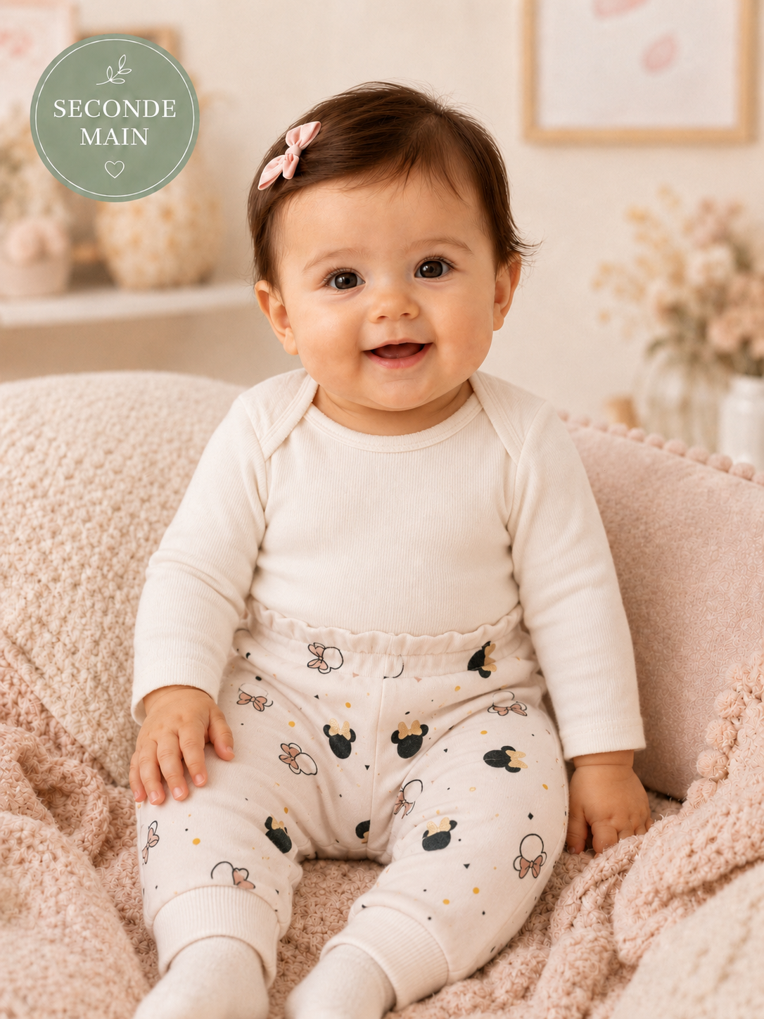 Pantalon bébé fille Disney Orchestra 1 mois