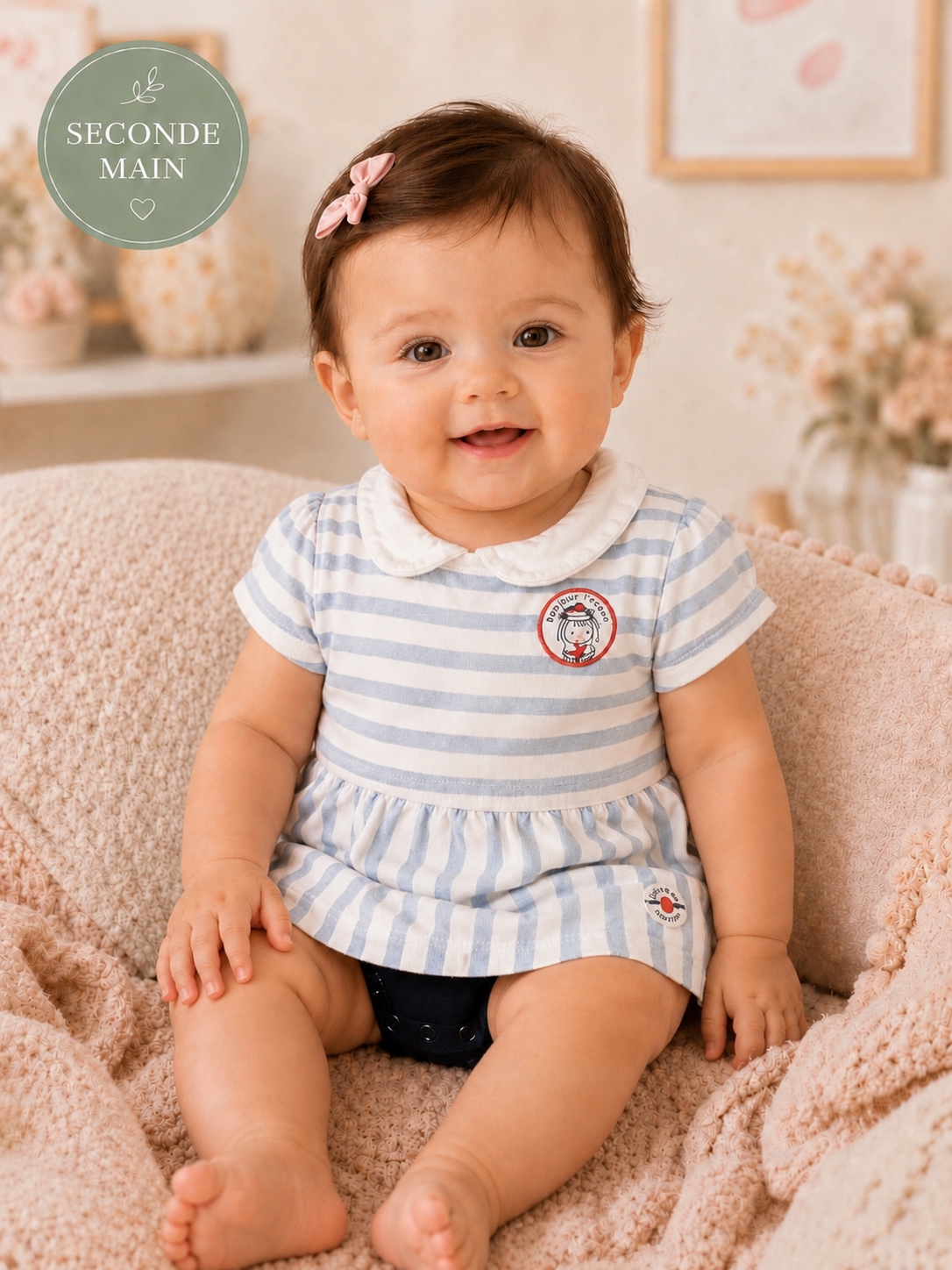 Robe bébé fille Terre de Marins Taille - 6 mois