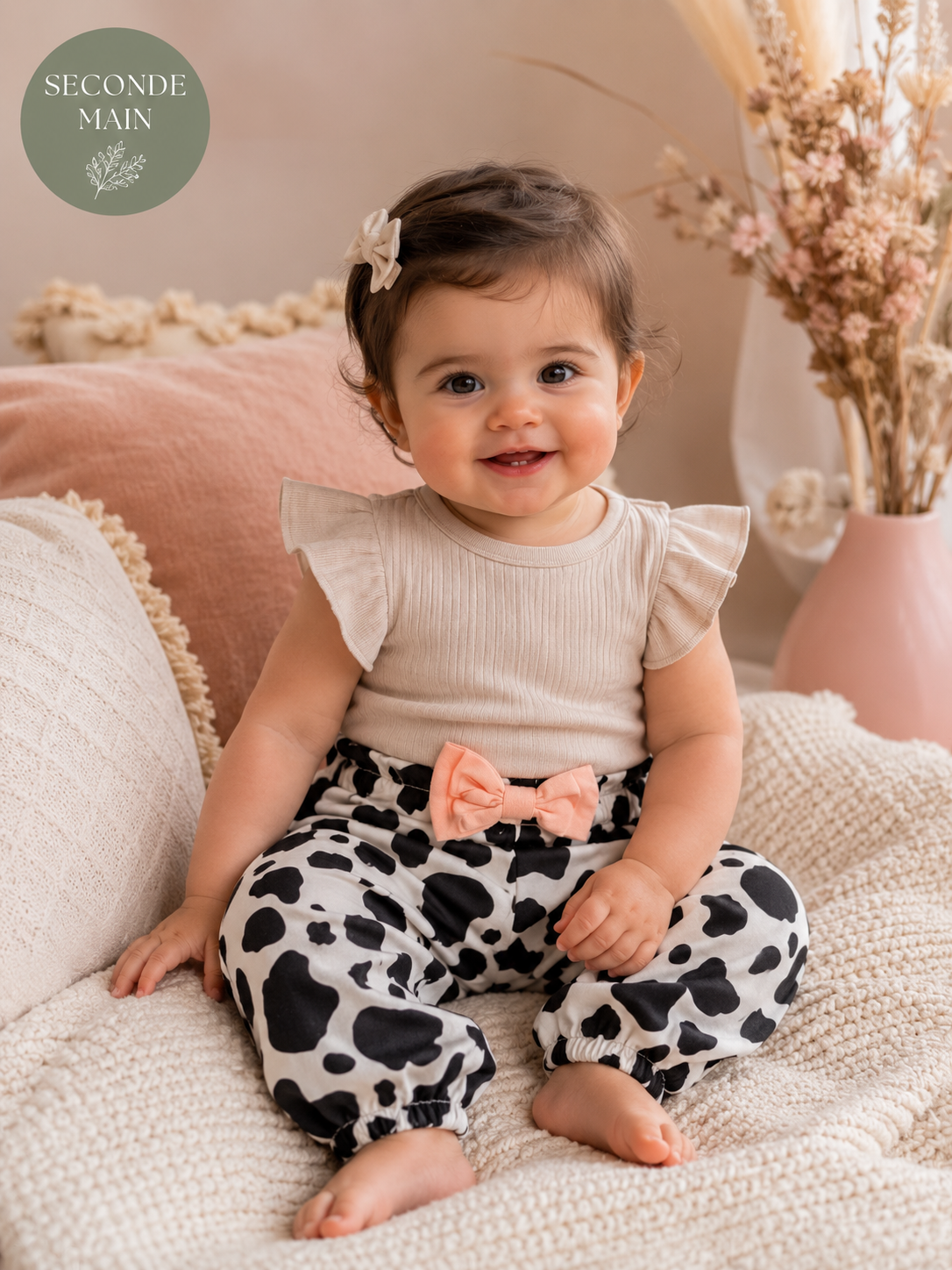 Pantalon bébé fille SHEIN Taille - 6 mois