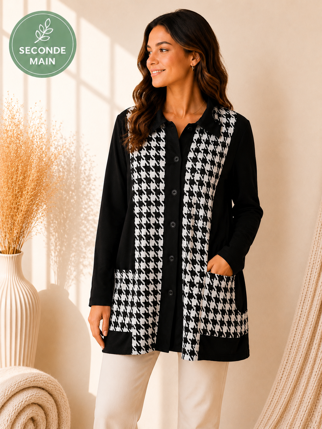 Gilet long Classics & More Taille-XL