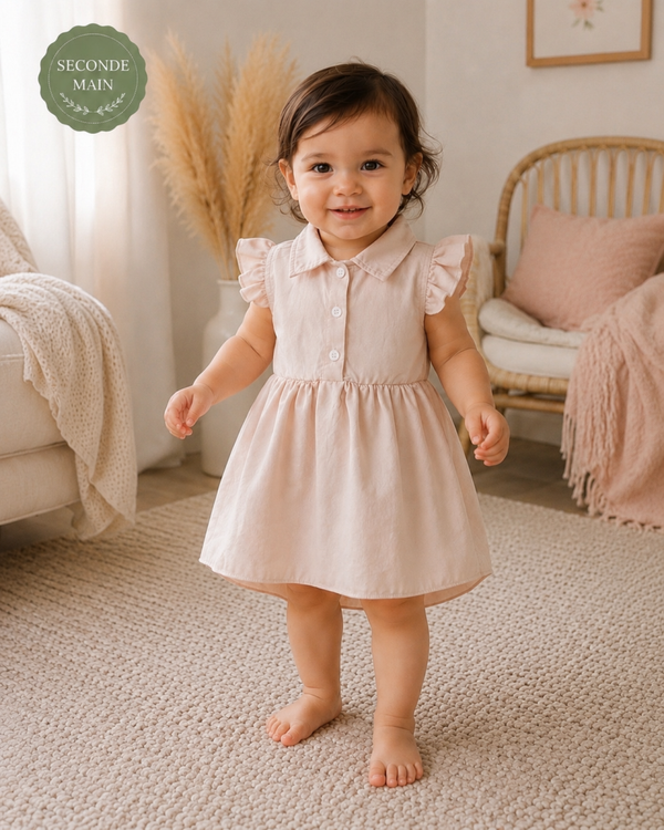 Robe chemisier Taille - 12/18 mois