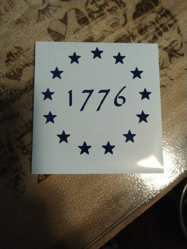 1776 Decal