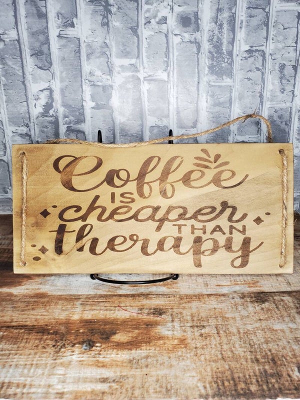 Coffee is Cheaper than Therapy
