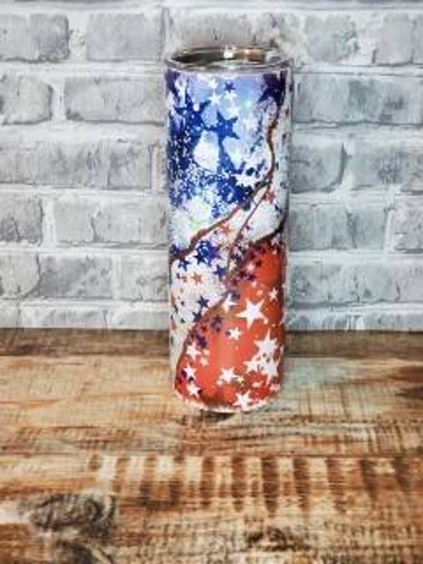 American Flag - Splatter