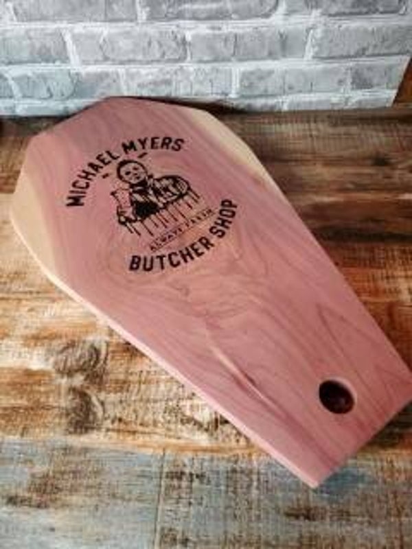 Coffin Shape Cutting Board