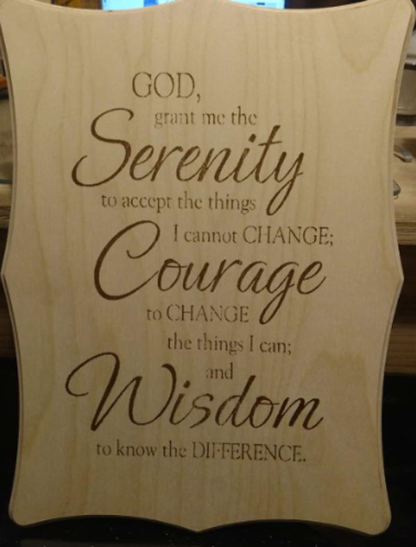 Serenity Prayer