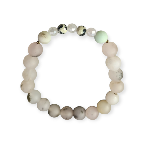 Bransoletka  z kamieni naturalnych