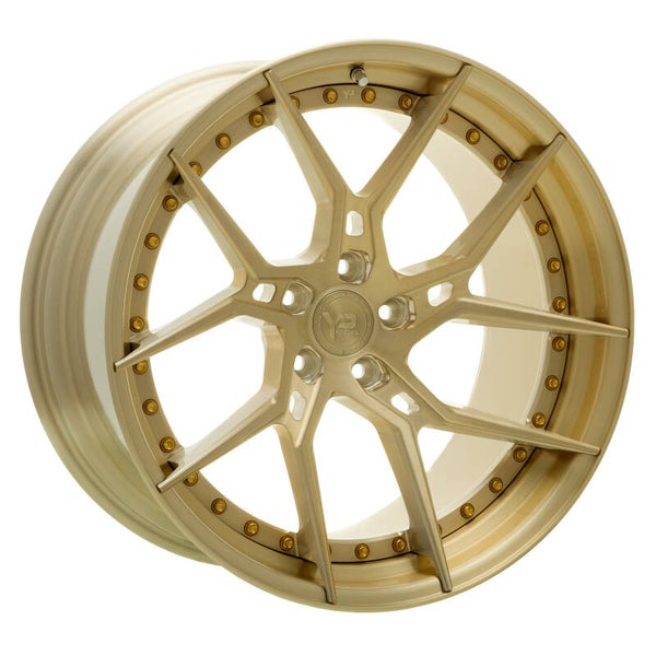 Yido Performance | YP 6.2 | FORGED CUSTOM | Brushed Gold