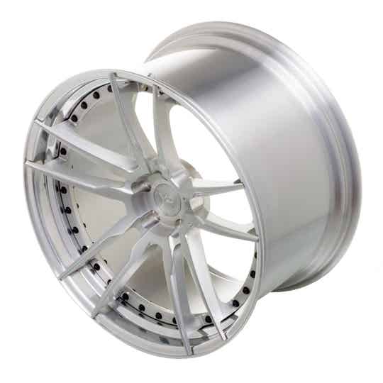 Yido Performance | YP 1.2 | FORGED CUSTOM | Brushed / Polished Lip - Black Hardware