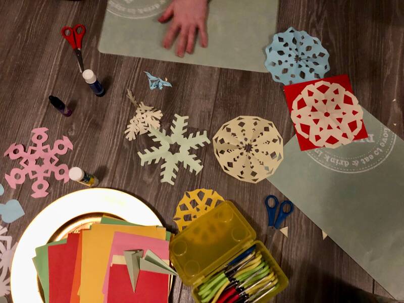 sneeuwsterren knippen