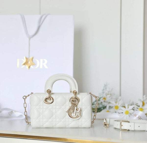 Lady Dior Mini D-Joy bag