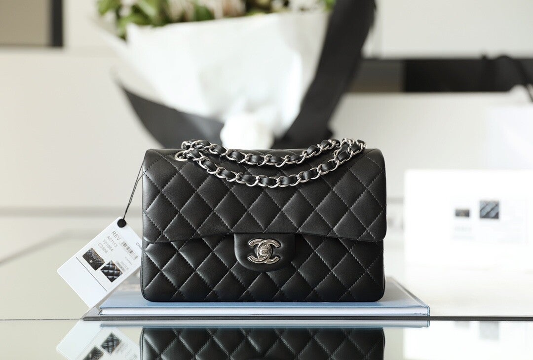 Chanel Classic Small bag silver