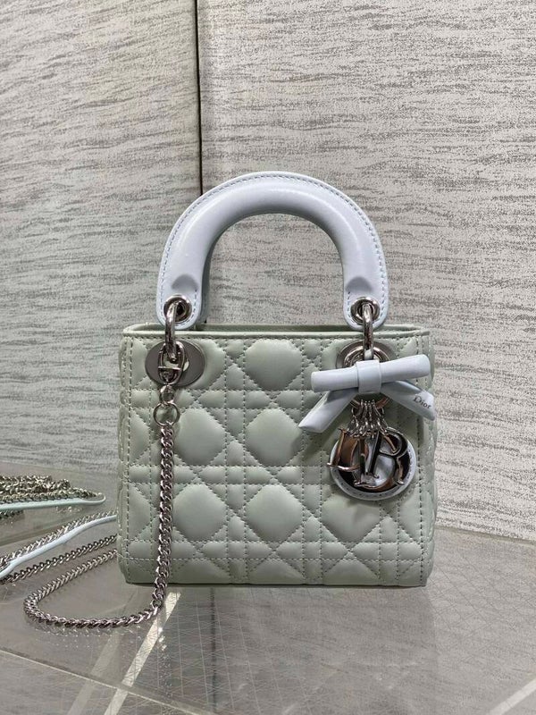 Lady Dior three-compartment mini bag