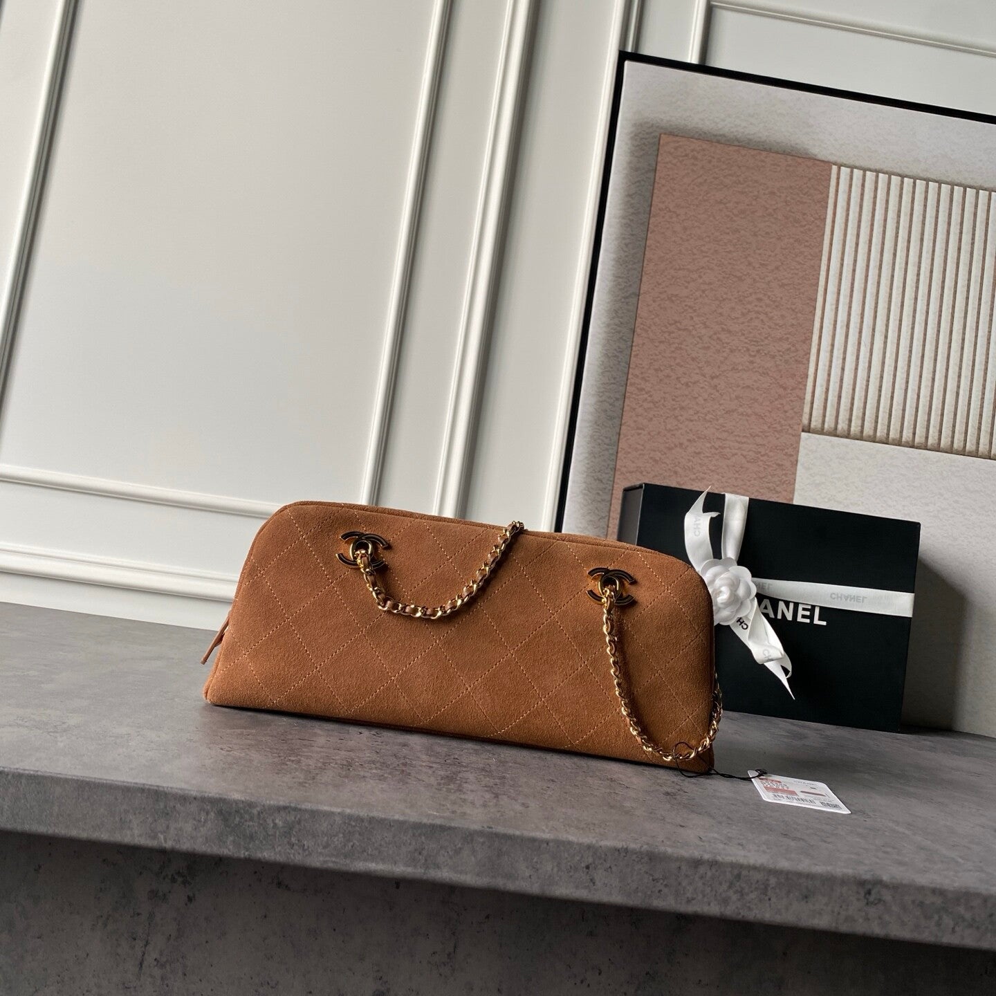 Chanel AS6406 suede bag
