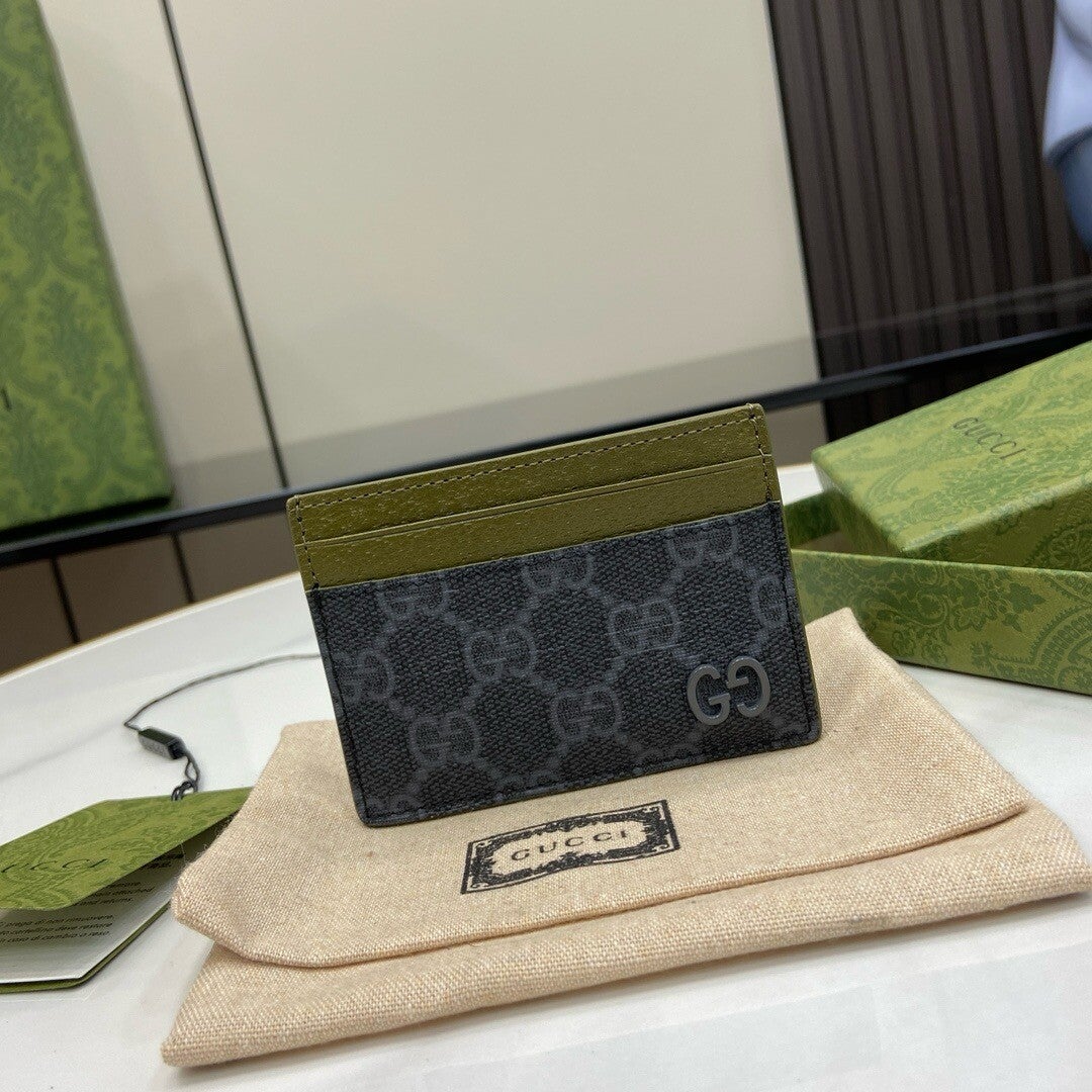 GG Gucci Leather Cardholder