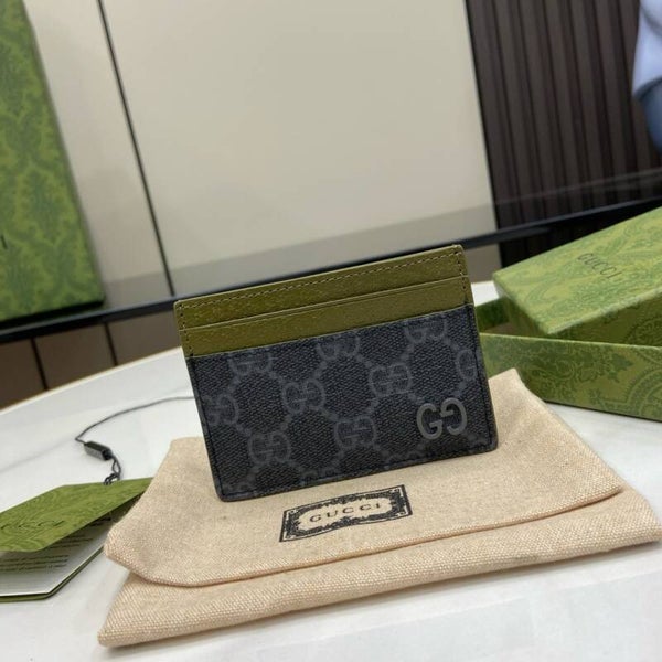GG Gucci Leather Cardholder