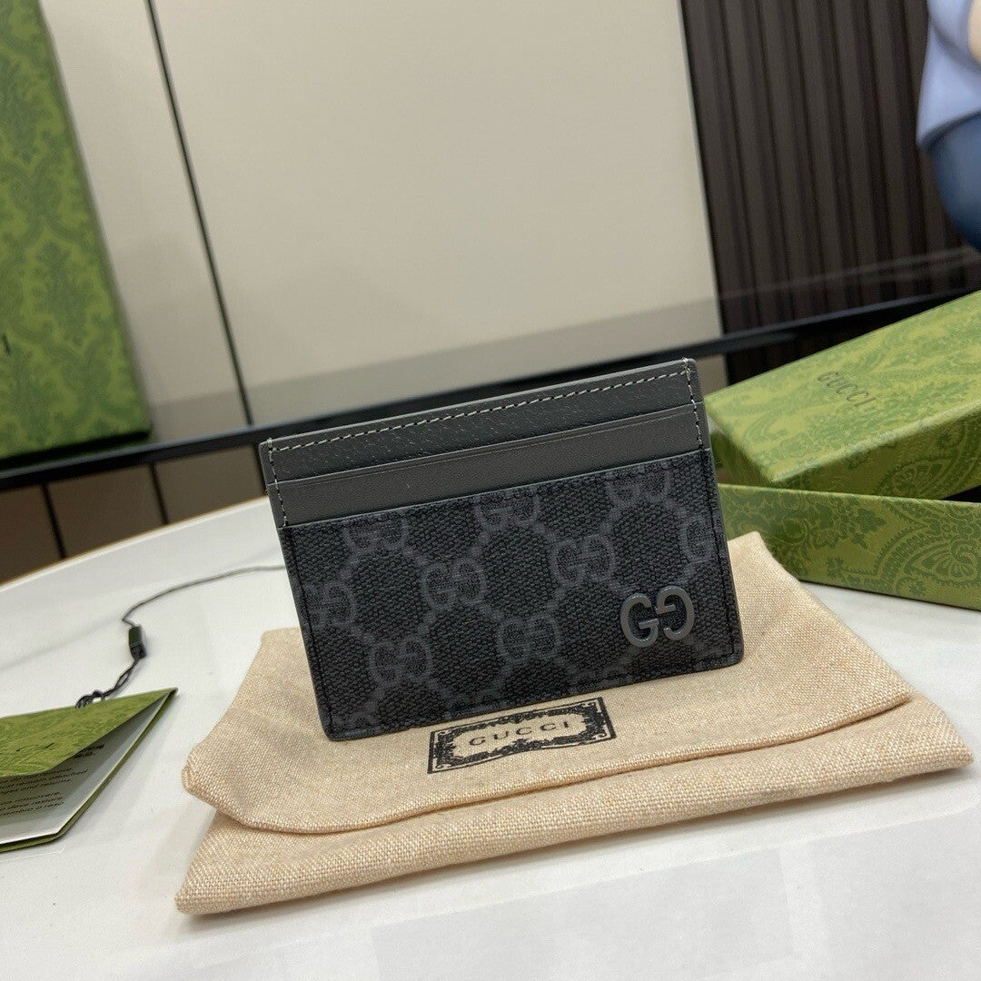 GG Gucci Leather Cardholder