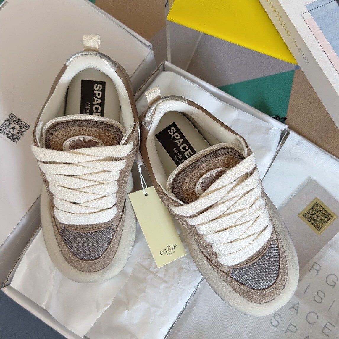 Golden Goose Space Star Cube Sneakers