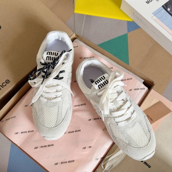 Co-branded sneakers New Balance x MiuMiu