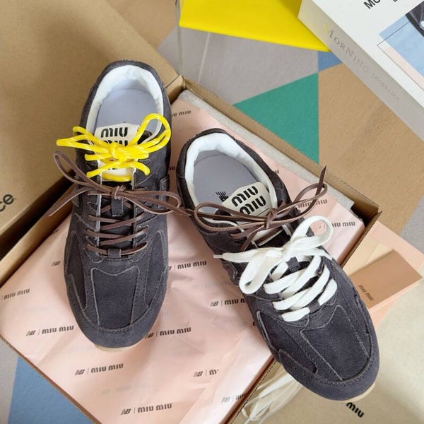 Co-branded sneakers New Balance x MiuMiu