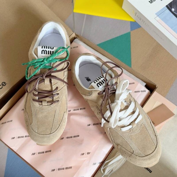 Co-branded sneakers New Balance x MiuMiu
