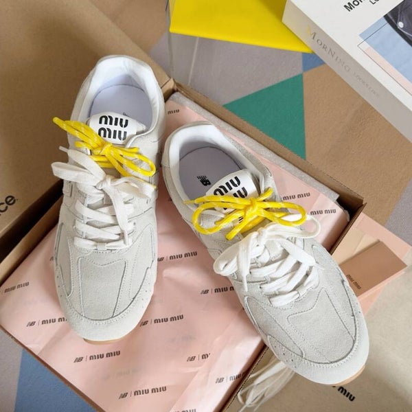 Co-branded sneakers New Balance x MiuMiu