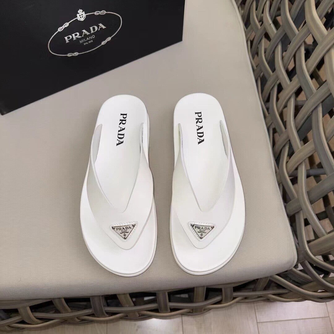 Prada Men’s Slides White