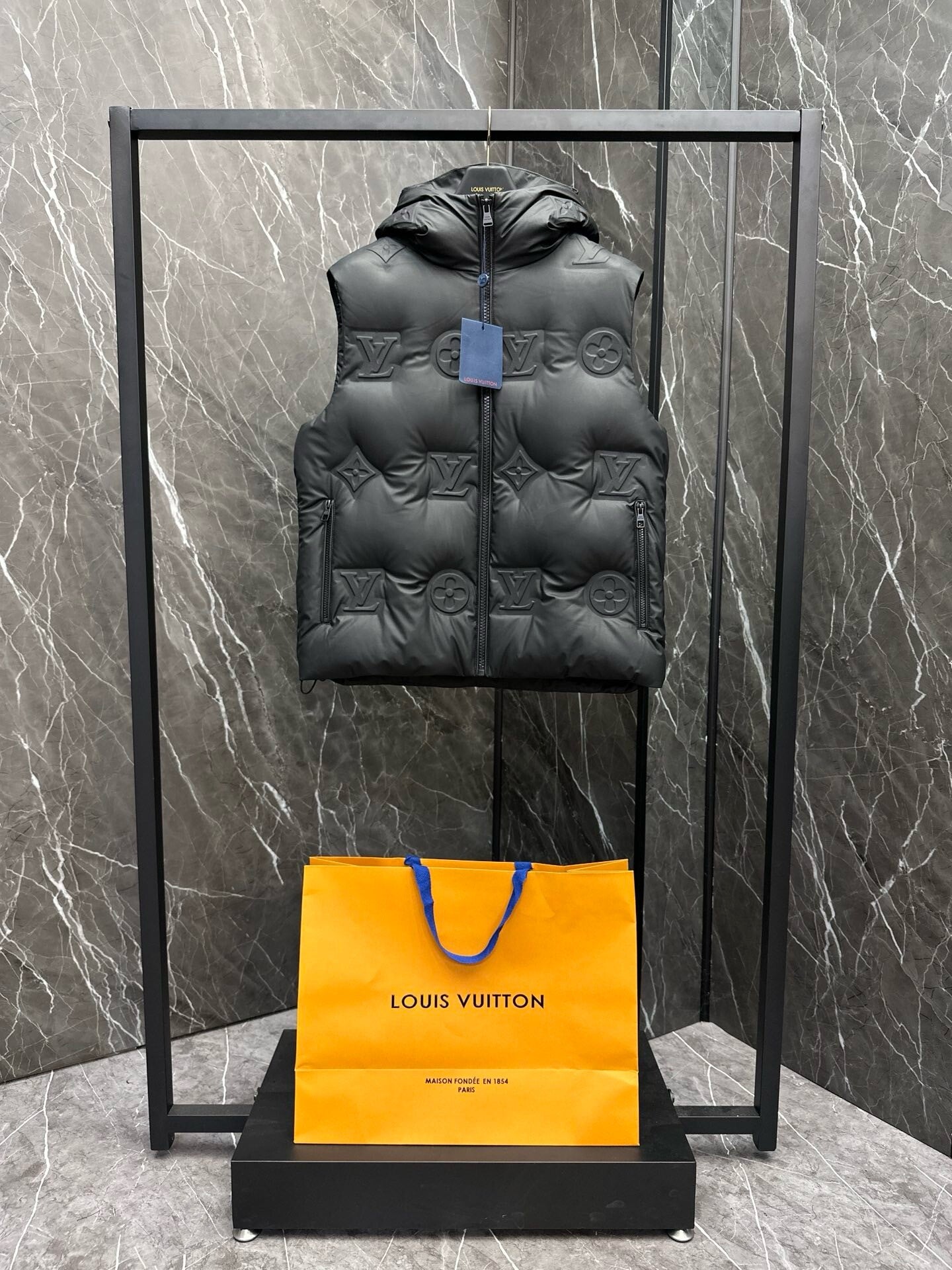 LV black monogram Bodywarmer Vest