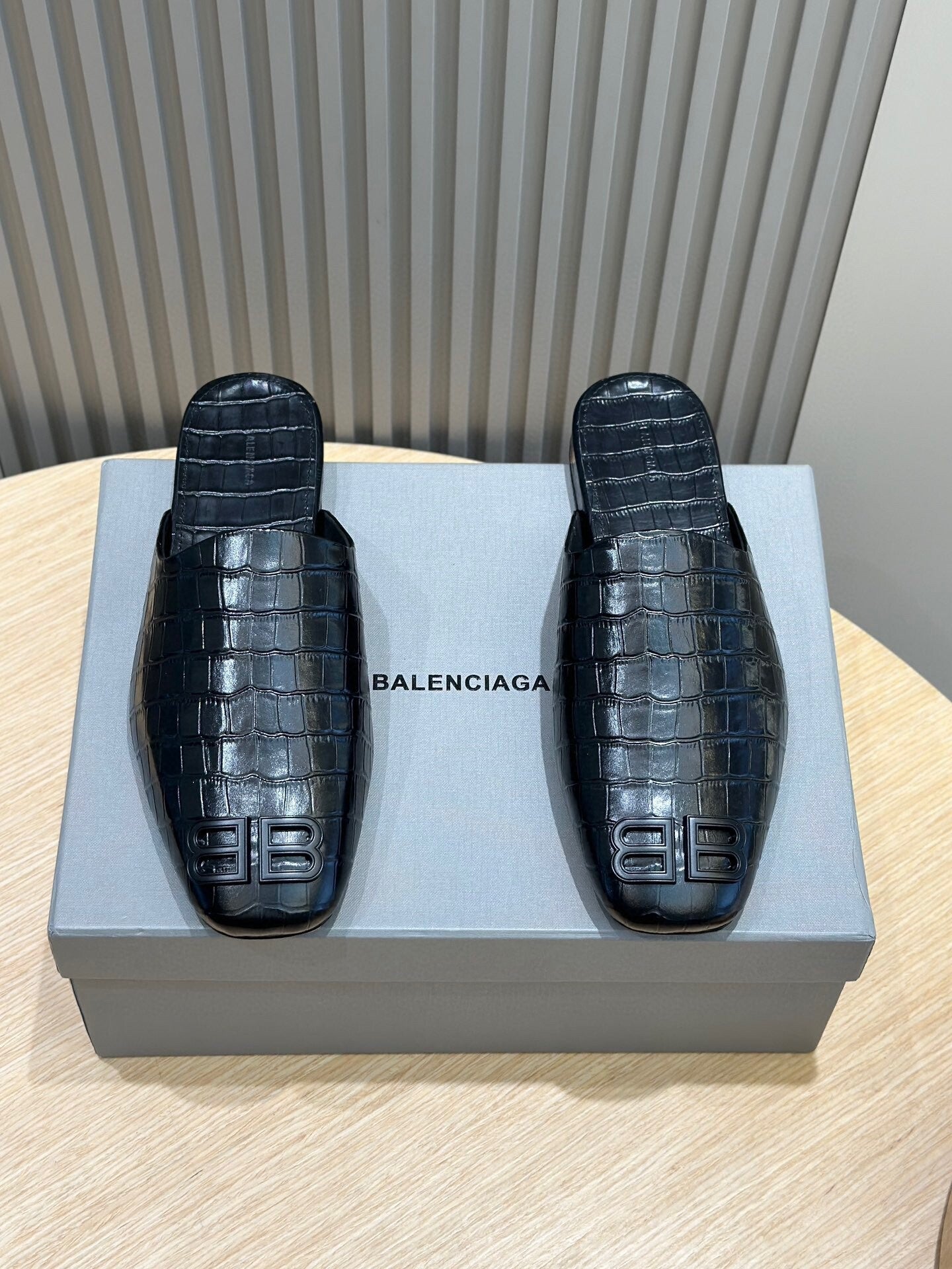 BALENCIAGA COSY BB SLIDES