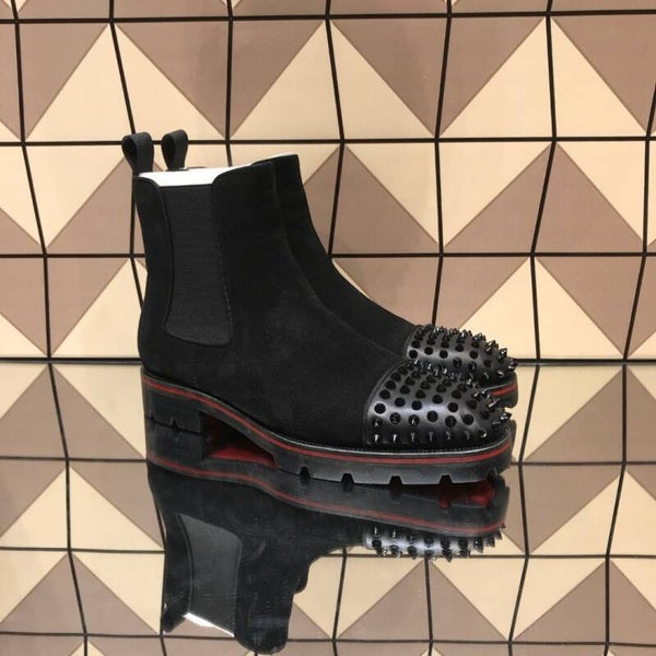 Christian Louboutin Boots with Spikes