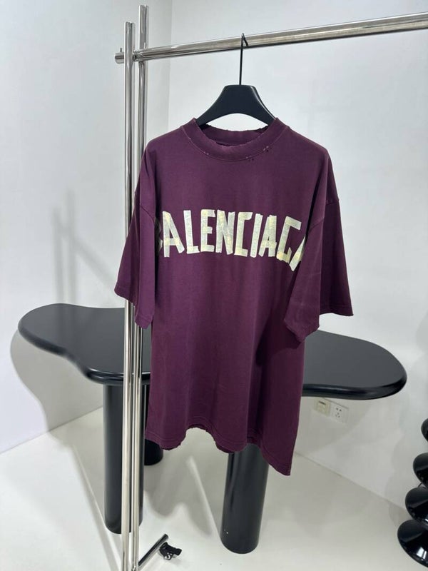 Balenciaga oversized tape t-shirt