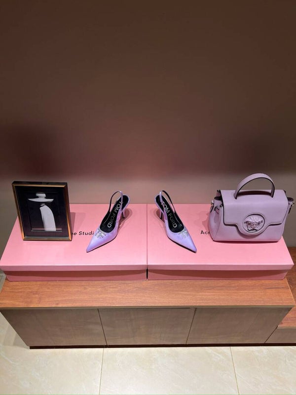 TF pointed fashion show high heels