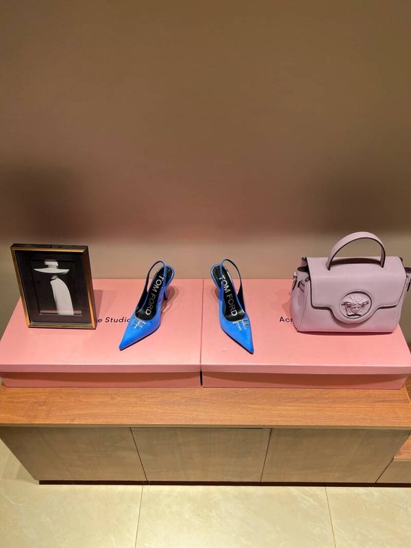 TF pointed fashion show high heels