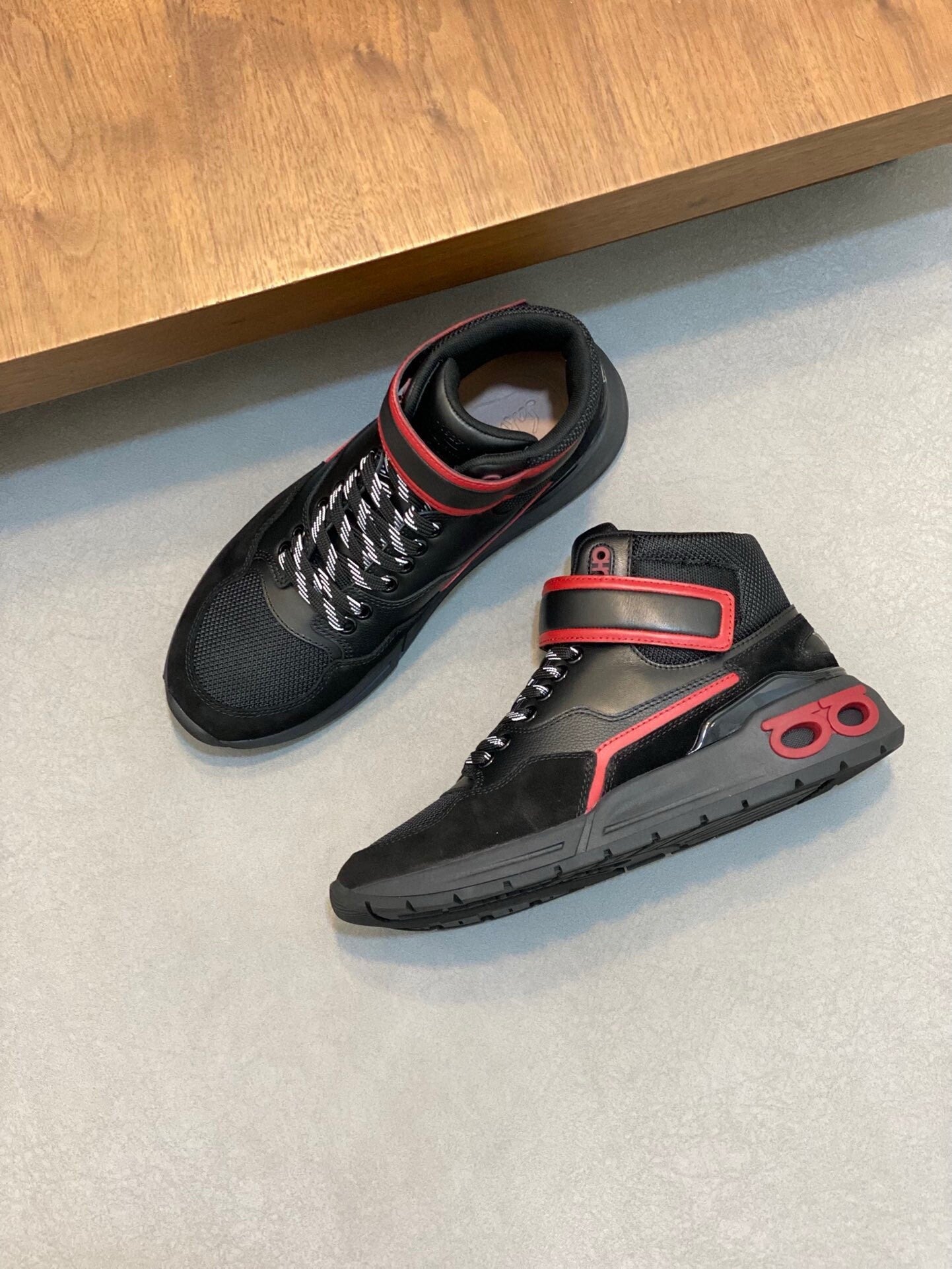 Salvatore Ferragamo High Top Sneakers