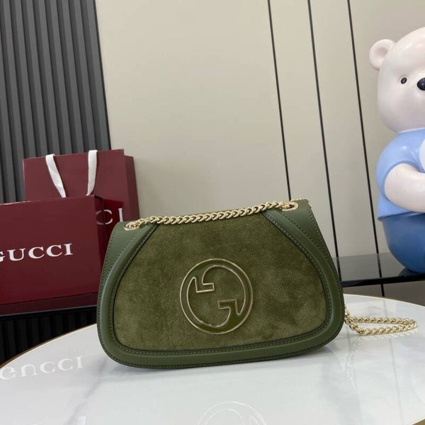 Gucci Blondie Hand Bag GG for Women Medium Size