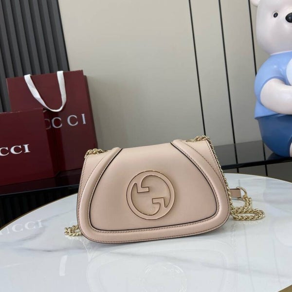 Gucci Blondie Hand Bag GG for Women Small Size