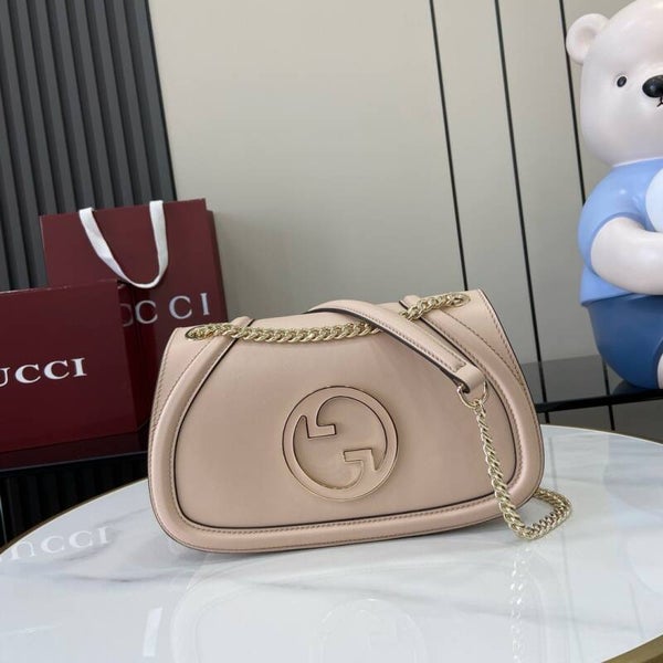 Gucci Blondie Hand Bag GG for Women medium Size
