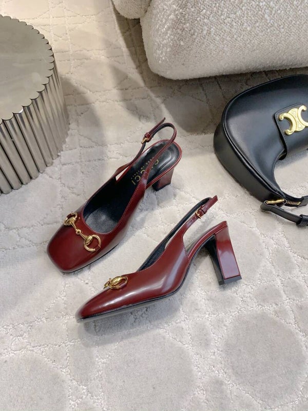 Gucci High Heel horsebit Shoes