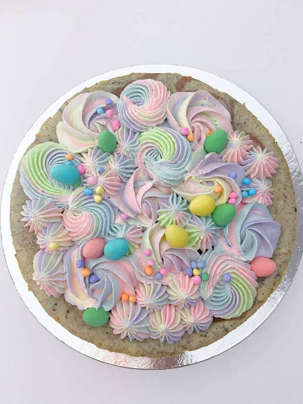 Cookies + Cream Mini Egg Swirl Cheesecake