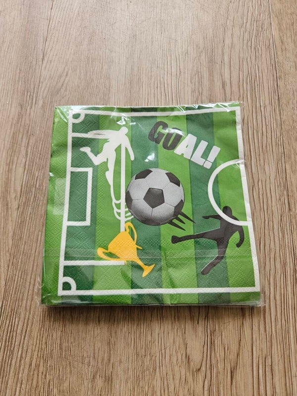 16 voetbal servetten