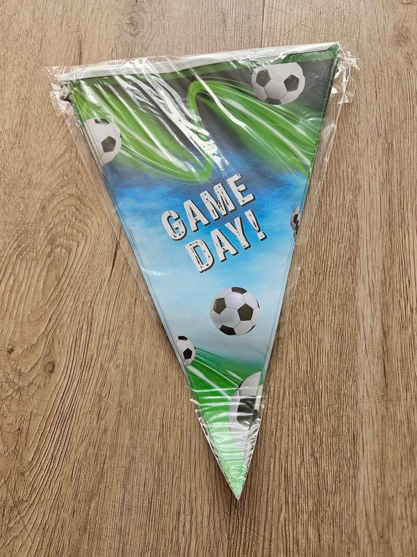 Voetbal vlaggenlijn