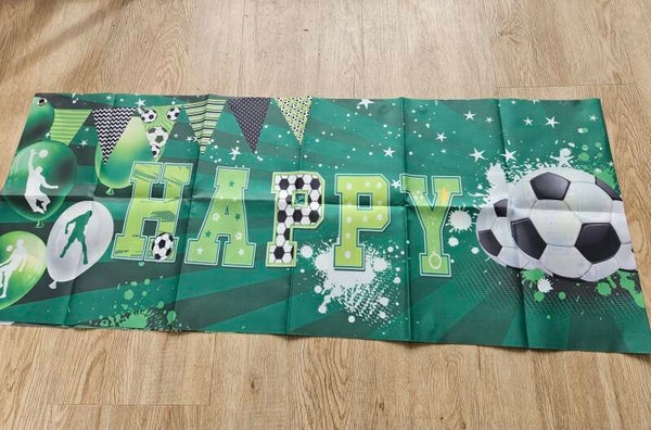 Voetbal happy birthday Banner