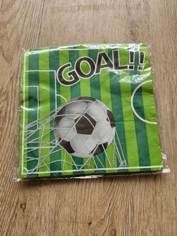 10 voetbal servetten 2