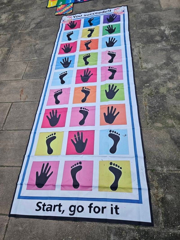 Hand voet sensory spel