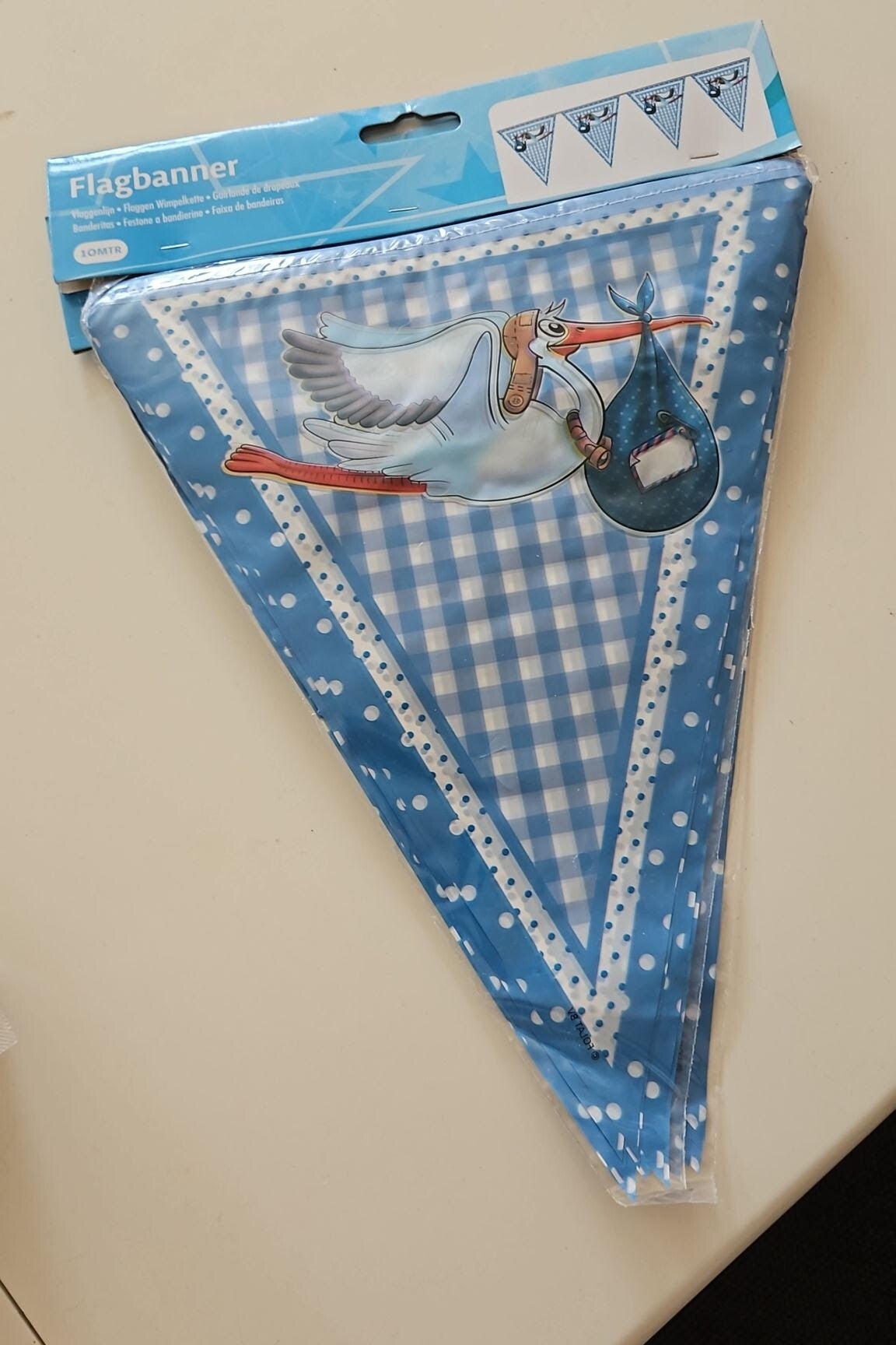 Slinger jongen ooievaar 10m