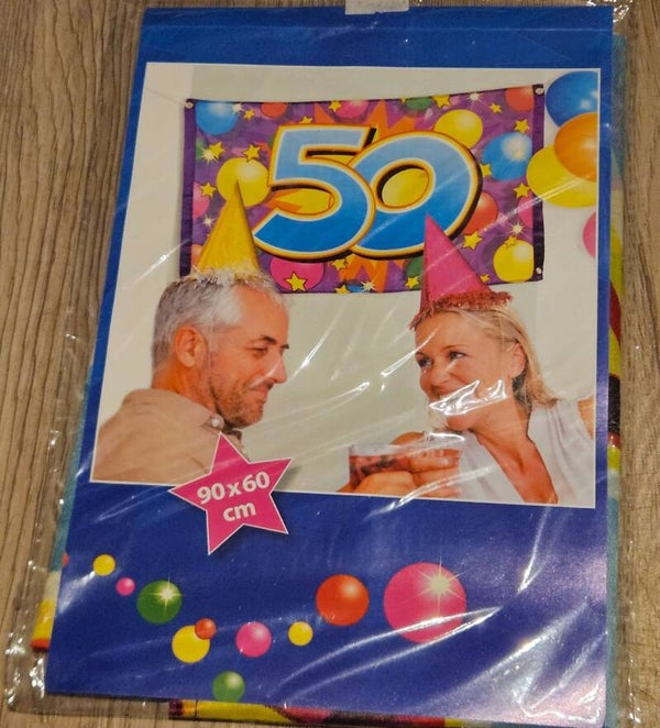 50 jaar wand decoratie