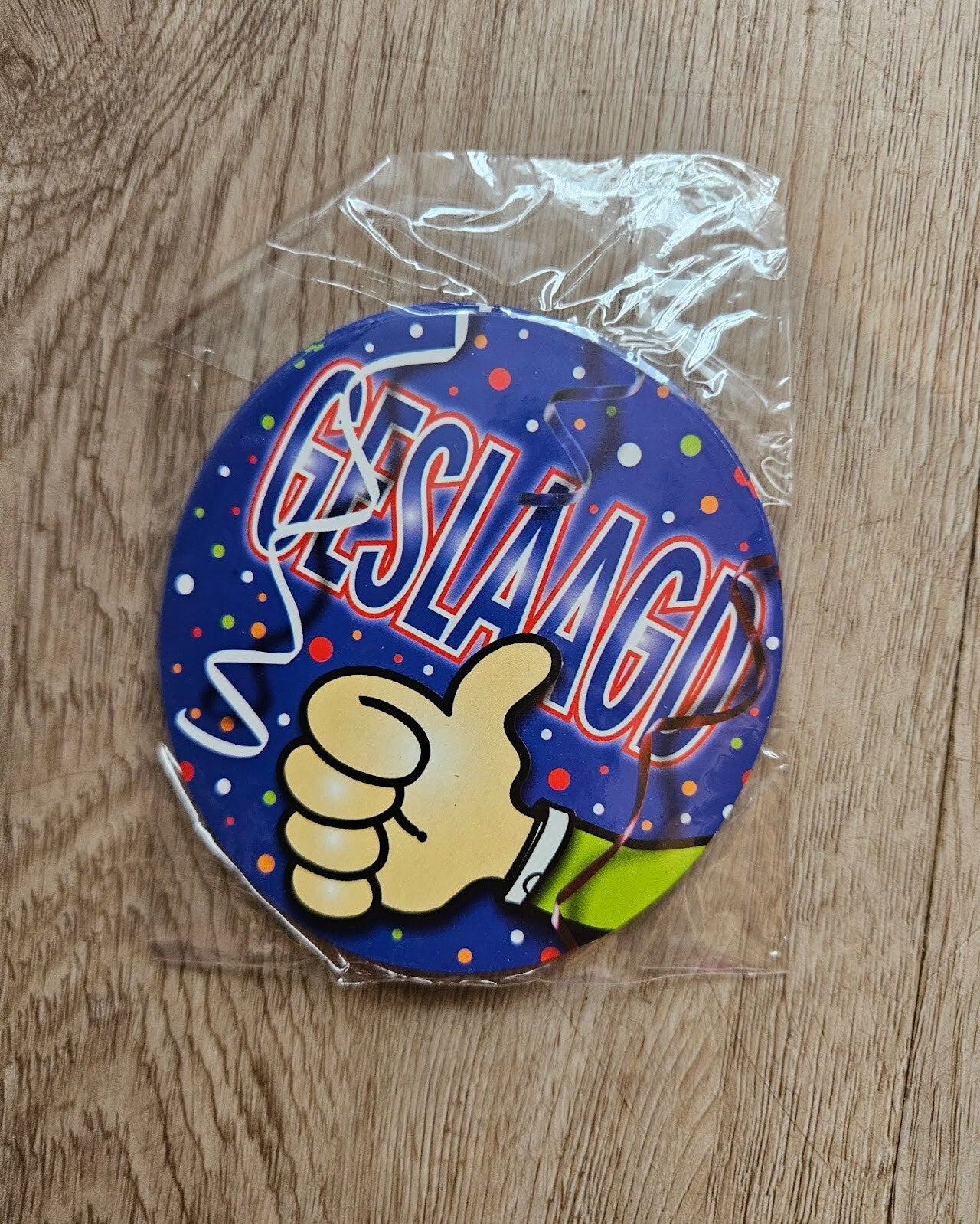 Geslaagd onderzetters