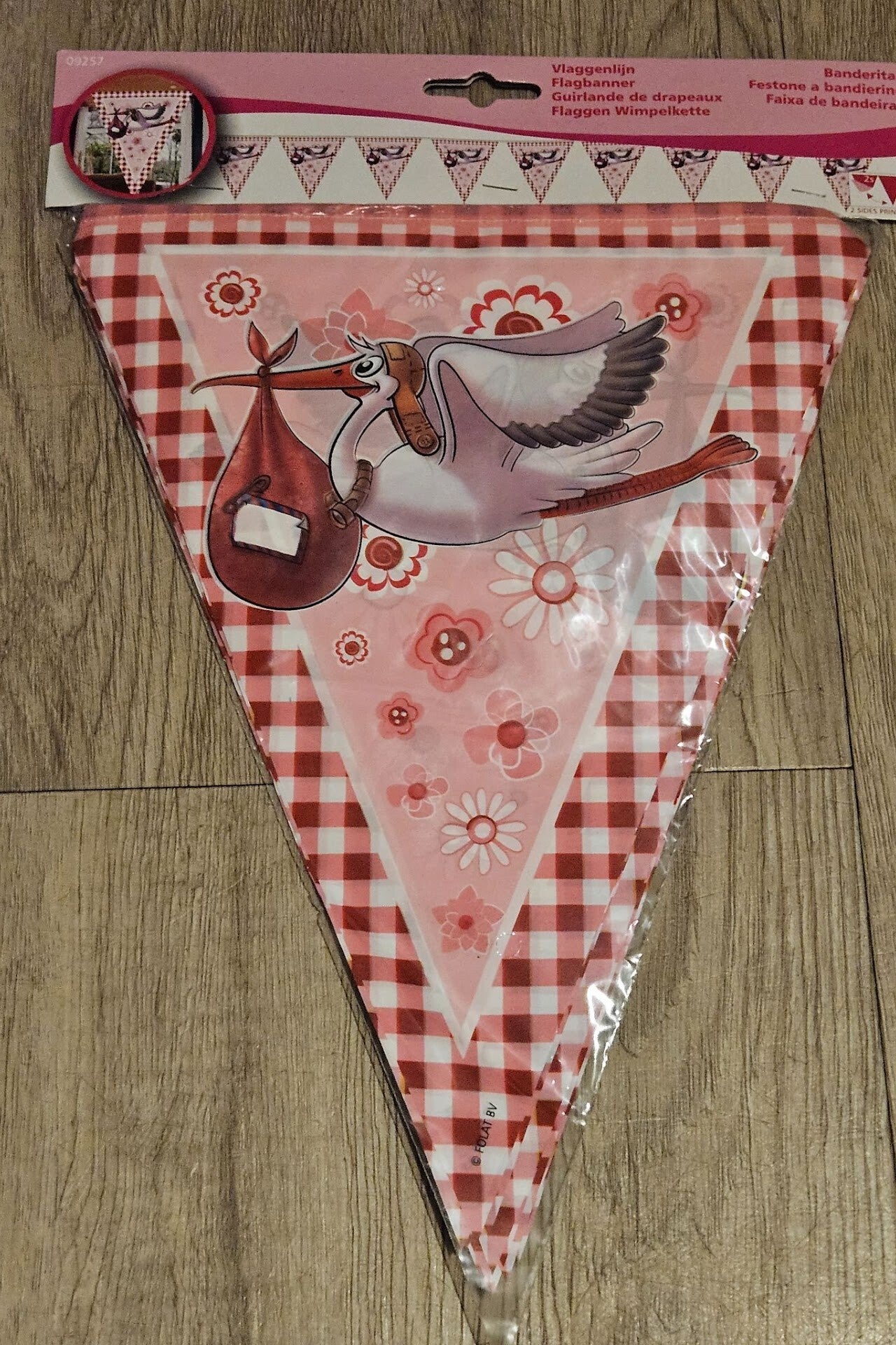 Slinger meisje ooievaar 10m