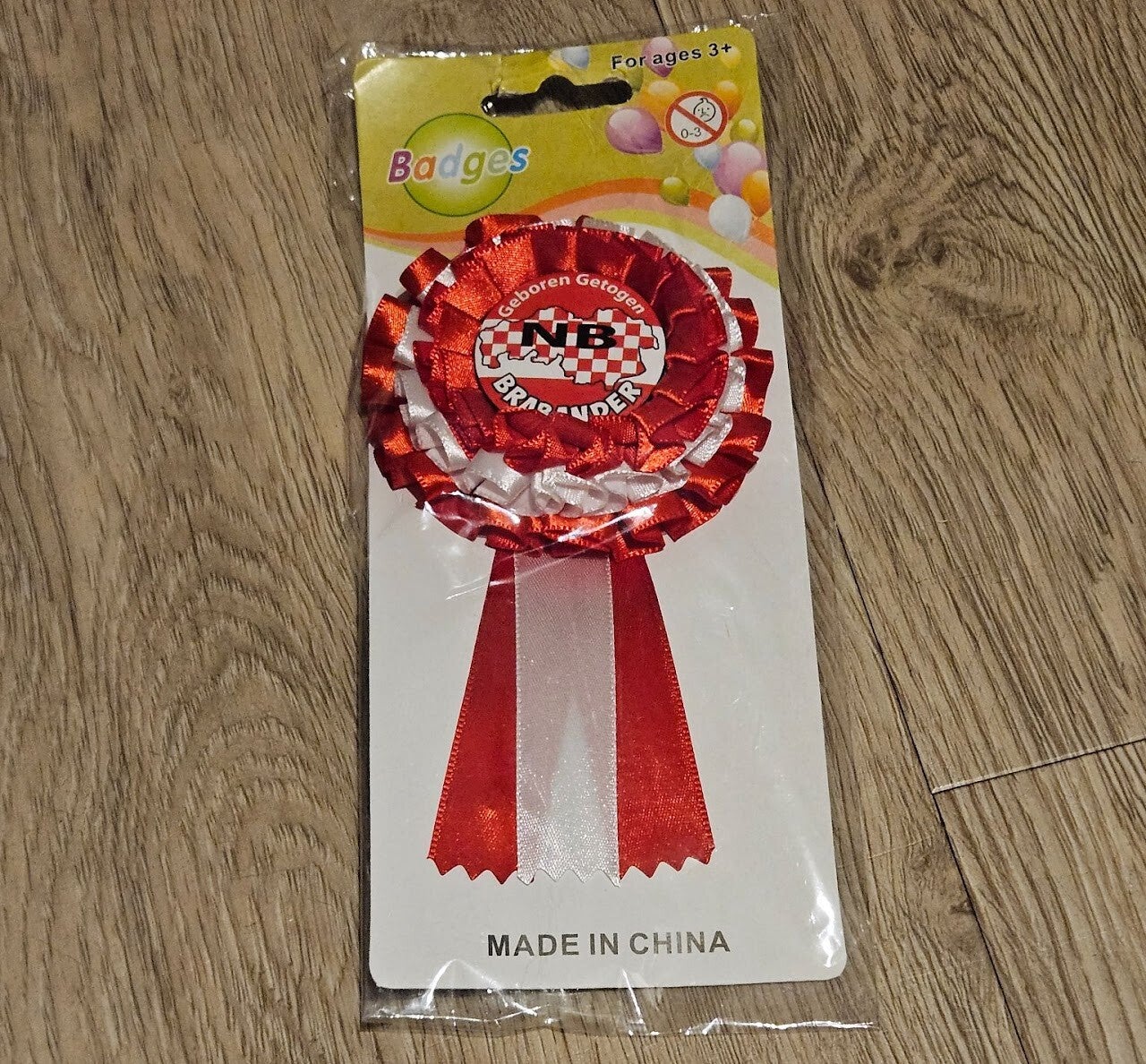 Geboren Brabander Rozet